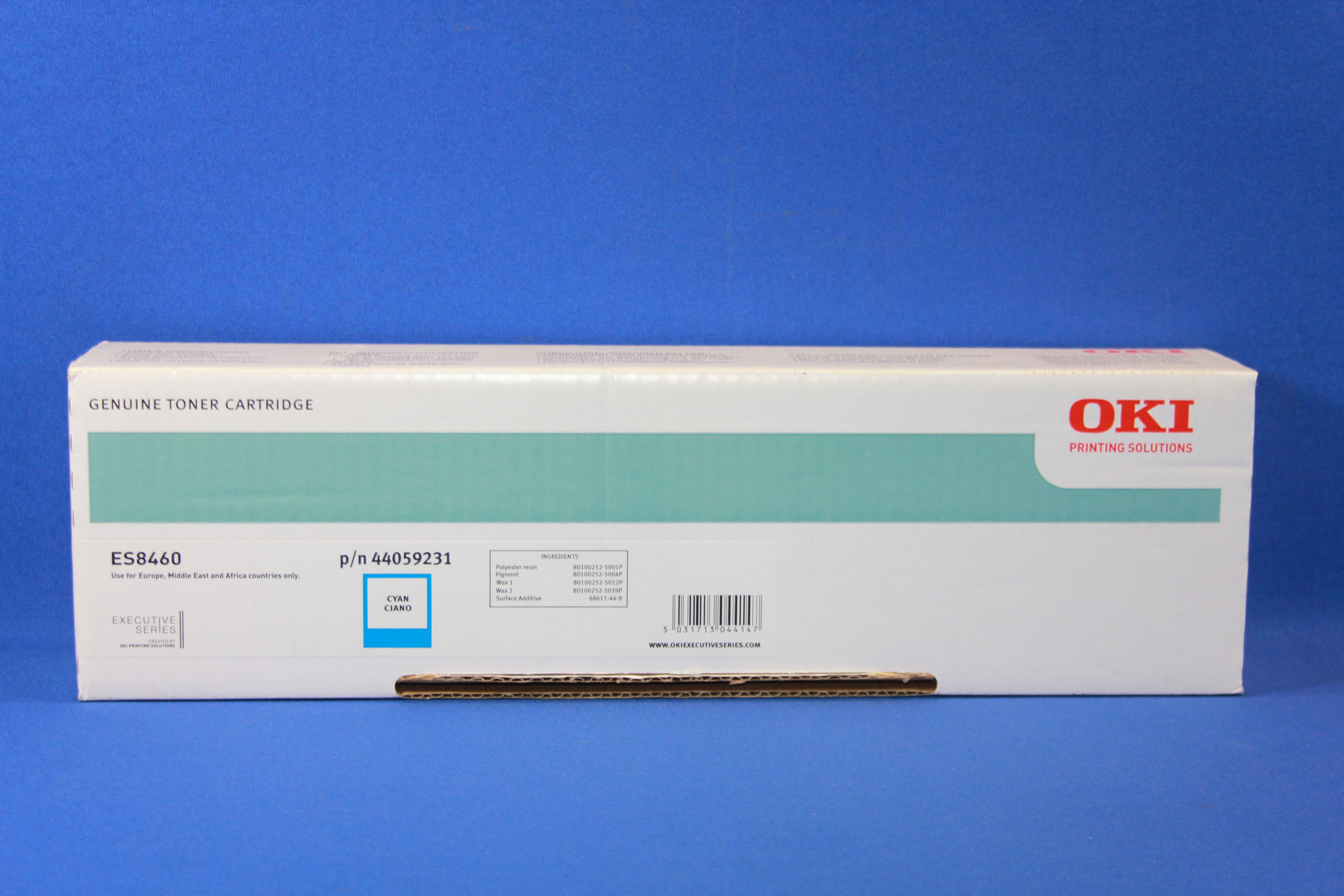 Oki - cyan - original - toner cartridge - ES 8460cdtn. 8460cdxn. 8460DN