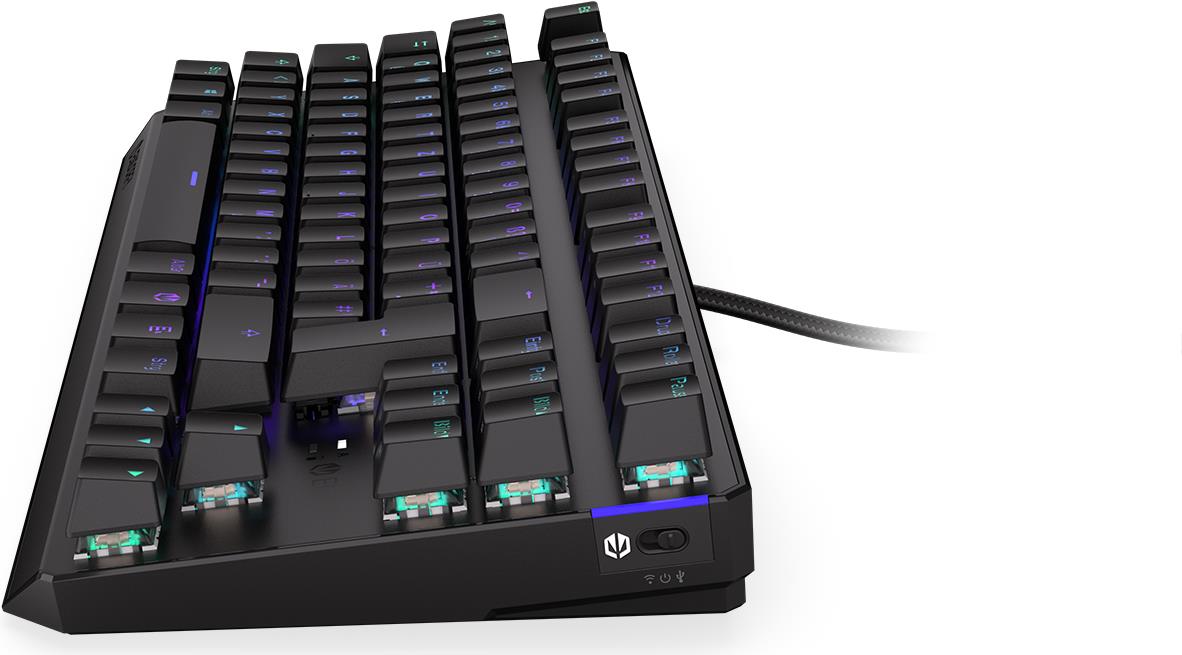 Endorfy Thock TKL keyboard RF wireless     USB QWERTZ German black (EY5D014)