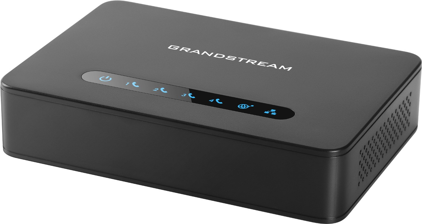 Grandstream HT814 - VOIP telephon adapter - 4 connections - gigen