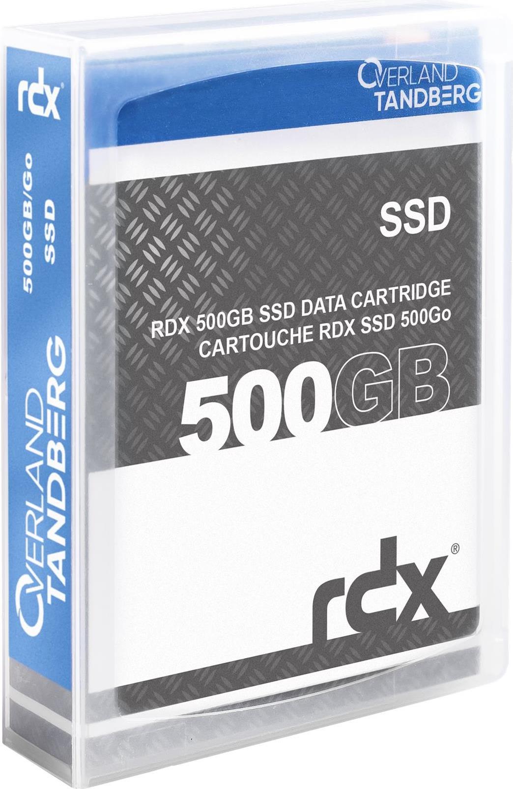 Overland Tandberg RDX Quikstor - 512 GB - PN 8636-RDX. 8660-RDX. 8666-RDX. 8668-RDX. 8669-