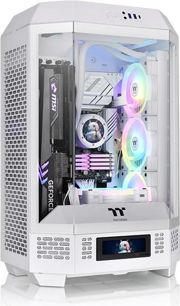 Thermaltake the Tower 300 - MICRO Tower - PC - Wei� - ATX - Mini-ITX - SPCC - HATES GLAS - 21 CM (CA-1Y4