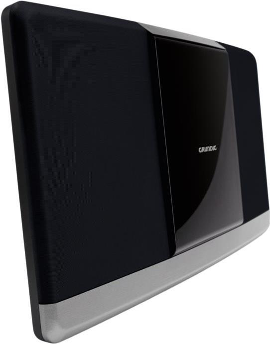 Grundig WMS 3000 BT DAB   - microsystem - 2 20 watt - black (GMH1010)