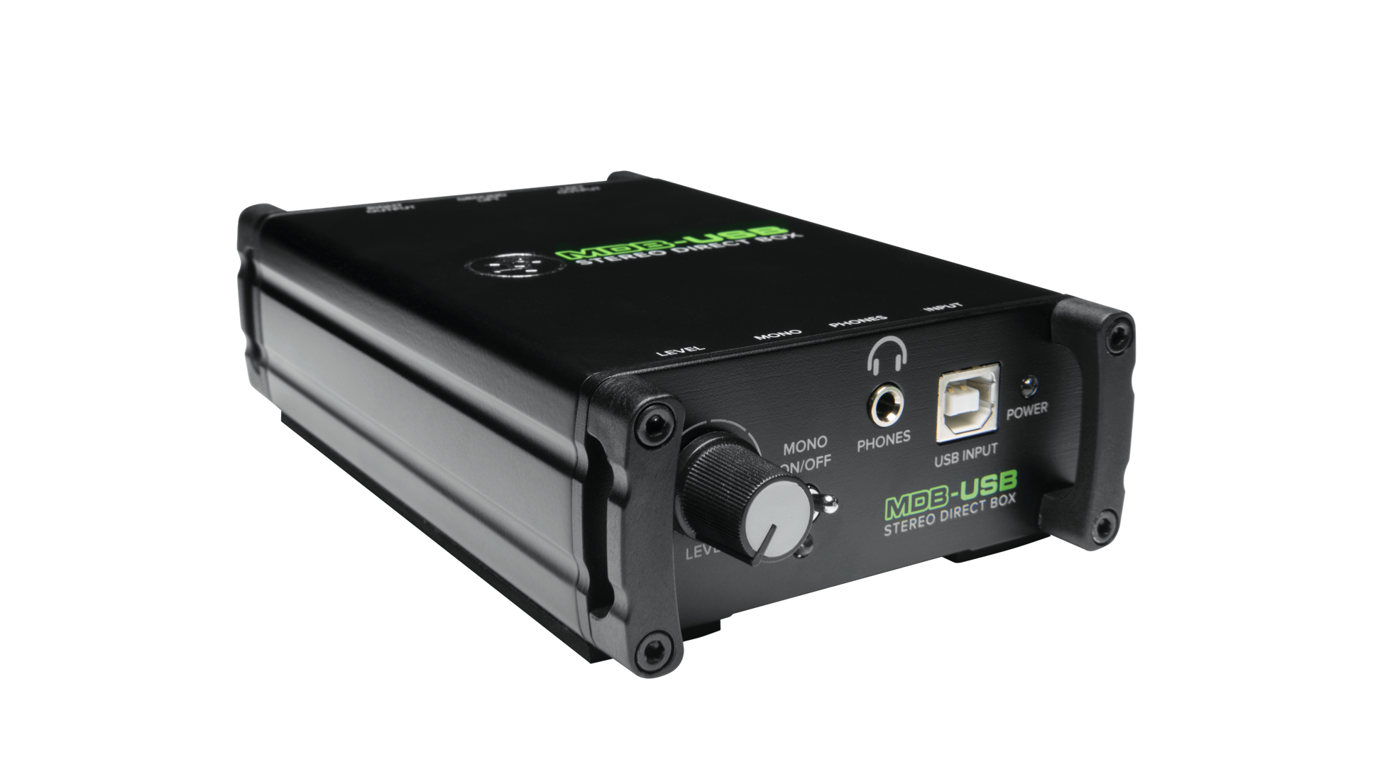 Mackie MdB-USB - bass guitar - digital piano - guitar - synthesizer - black - 20 - 20000 - 330000 ohm - ohm - 0.01% (2049174-00