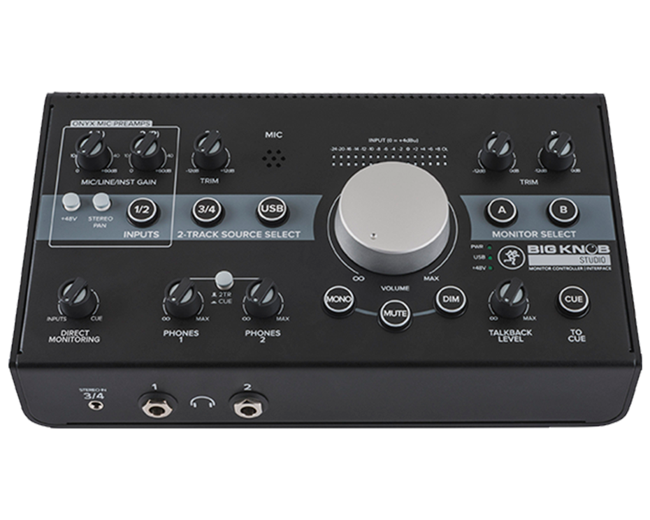 Mackie Big Knob Studio Black 100 - 240 V (2047820-01)