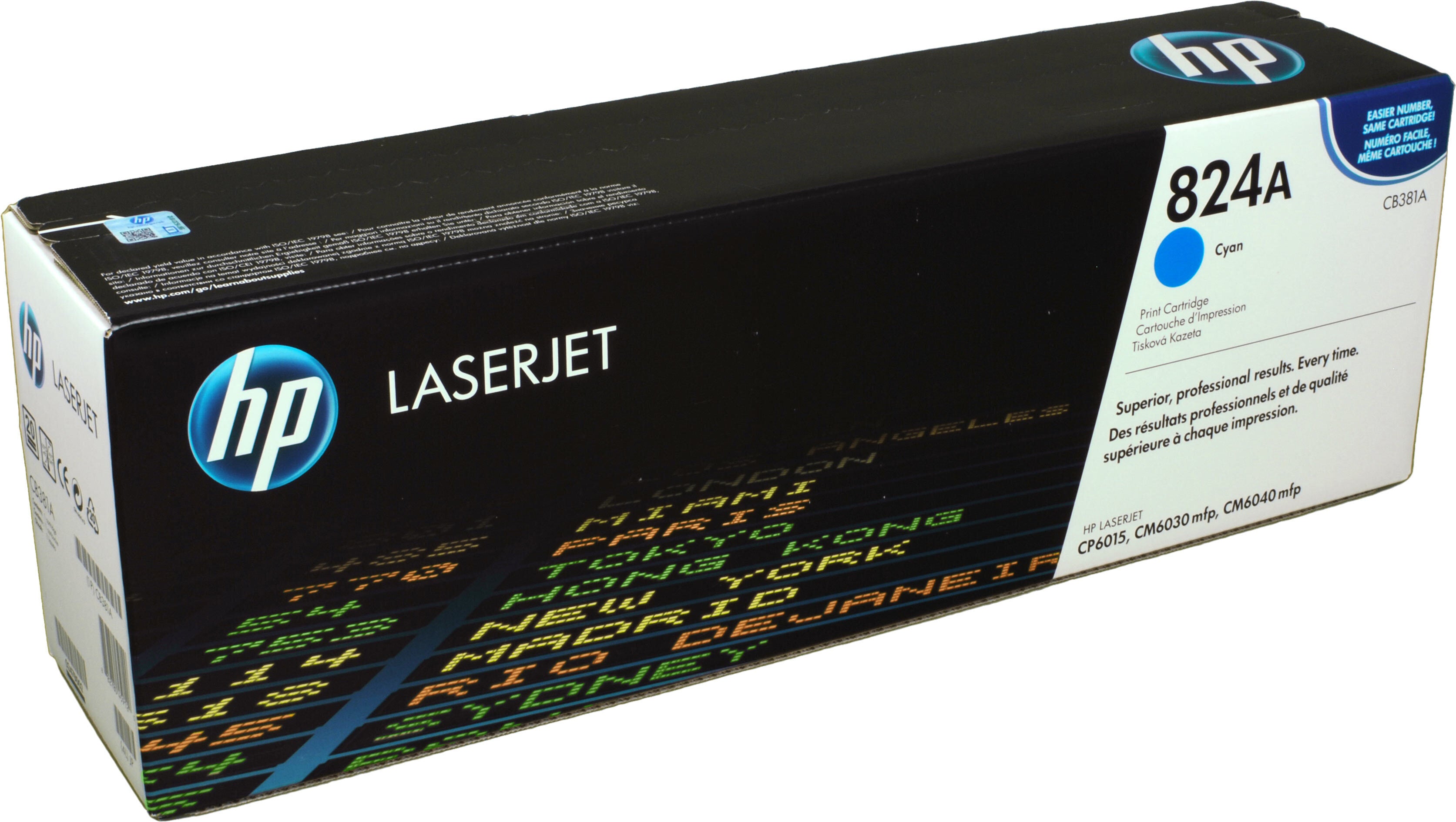 HP Toner CB381A (824a) - Cyan - Kapazit�t 21000 pages (CB381A)