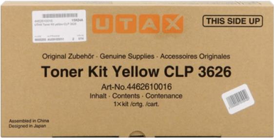 Utax CLP3626 Toner Yellow 10000Pagesiso19798 (CLP3626y)
