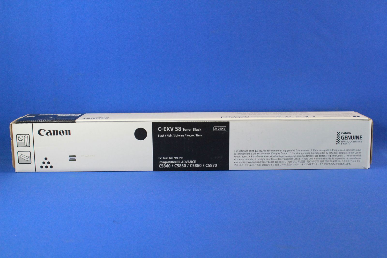 Canon C-Exv 58 - black - original - toner cartridge - Imagerunner Advance DX C5840I. DX C5850I. C5860I. DX C5870I