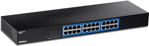 Trendnet TEG S25 - switch - 24 x 101001000 - on rack assembly
