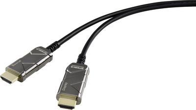 Speaka Professional HDMI connection cable 2000 M Ultra HD (4K) HDMI with Ethernet Black 1x HDMI plug - 1x HDMI connector (SP-8821992))