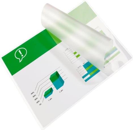 GBC laminating film pocket. DIN A2. SCHLUSTENGENT. 250 MIC (IB589799)