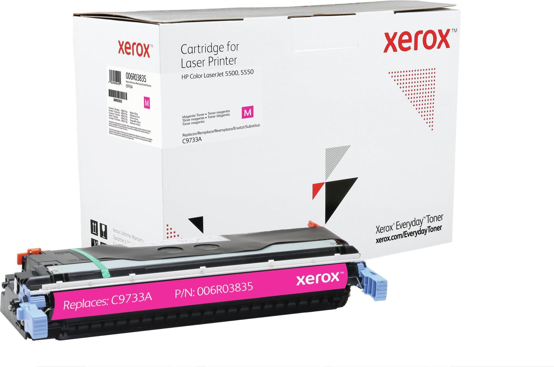 Xerox Everyday - Toner Magenta - replaced 645a for HP Color Laserjet 5500. 5550