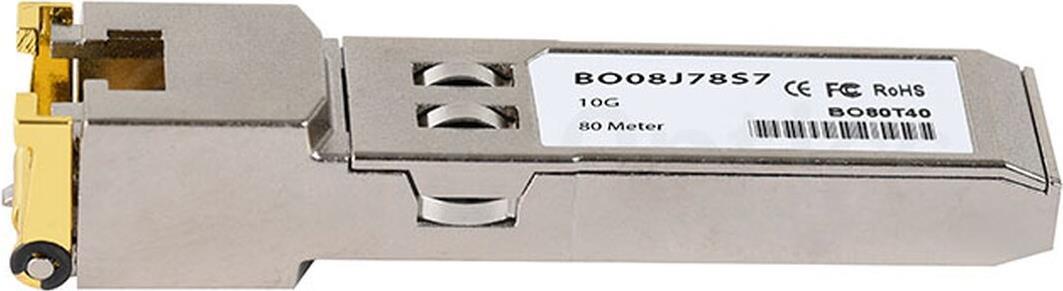 Blueoptics SFP-10G-RJ45-80m-Bo Network transceiver module copper 10000 MBITS SFP    (SFP-10G-RJ45-80M-AL-BO)