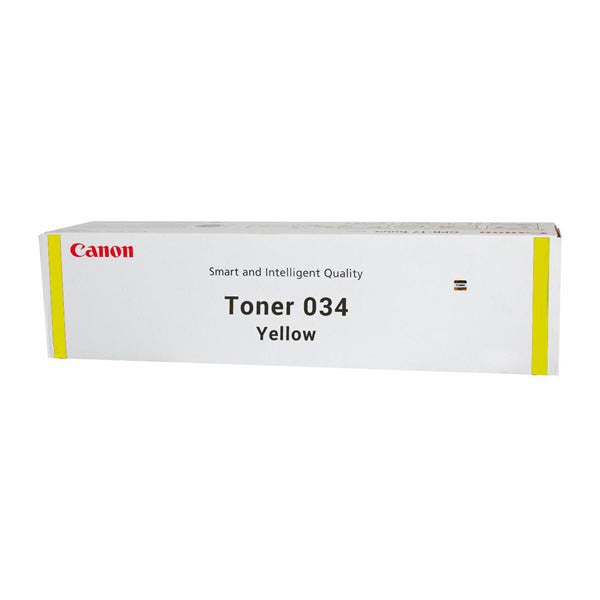 Canon 034 - yellow - original - toner cartridge - image class Mf810cdn. Mf820cdn. Imagerunner C1225IF (9451B001)