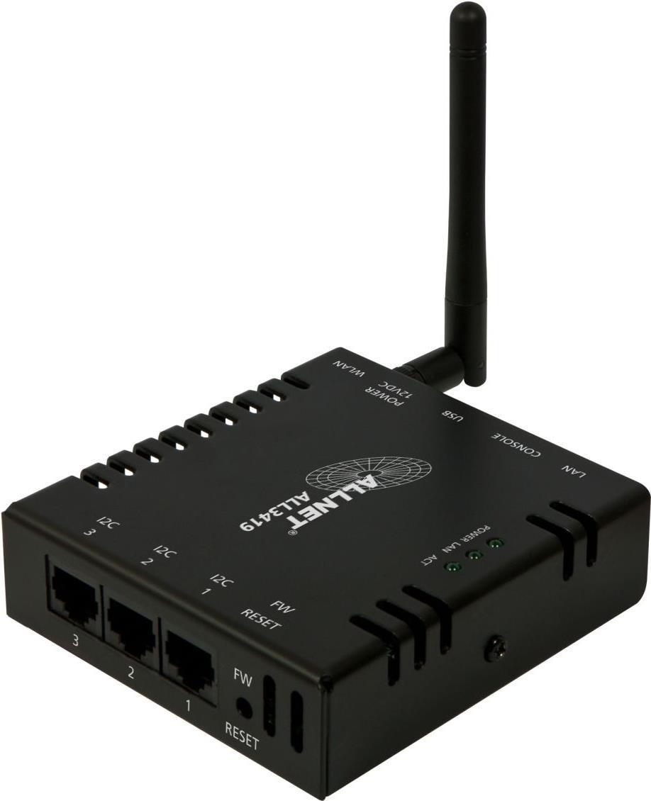 Allnet all3419    IP MSR central 3x i2c. 1x USB. Lanwlan (all3419)
