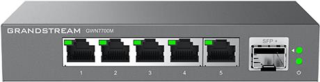 Grandstream Networks GWN7701PA Network Switch Unmanaged Gigabit Ethernet (101001000) Black (GWN7701PA)