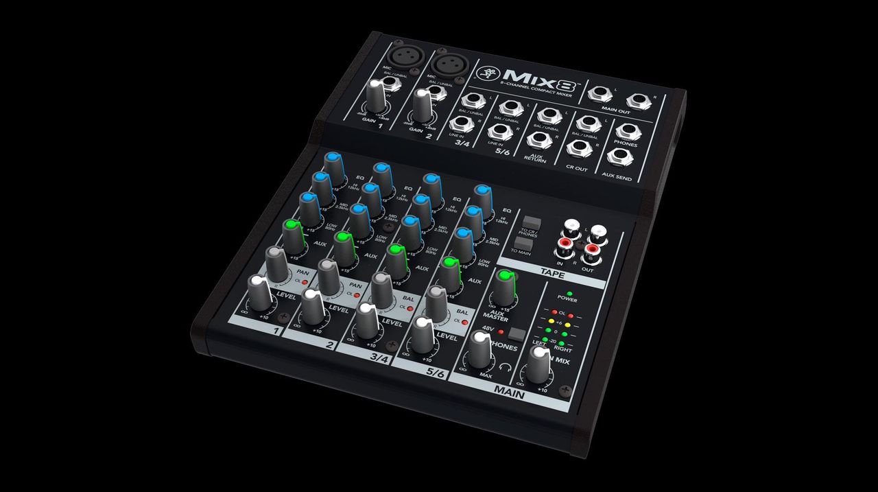 Mackie Mix8 - 20 - 30000 Hz (2044095-01)