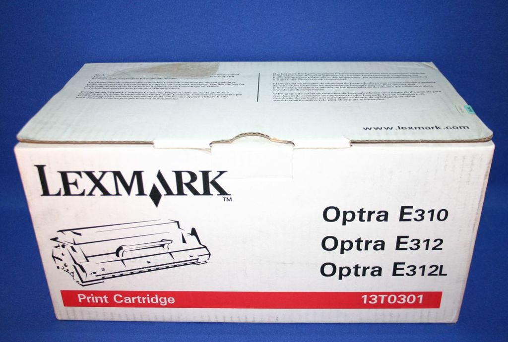 Lexmark - black - original - toner cartridge - for optra E310. E312. E312l. E312N