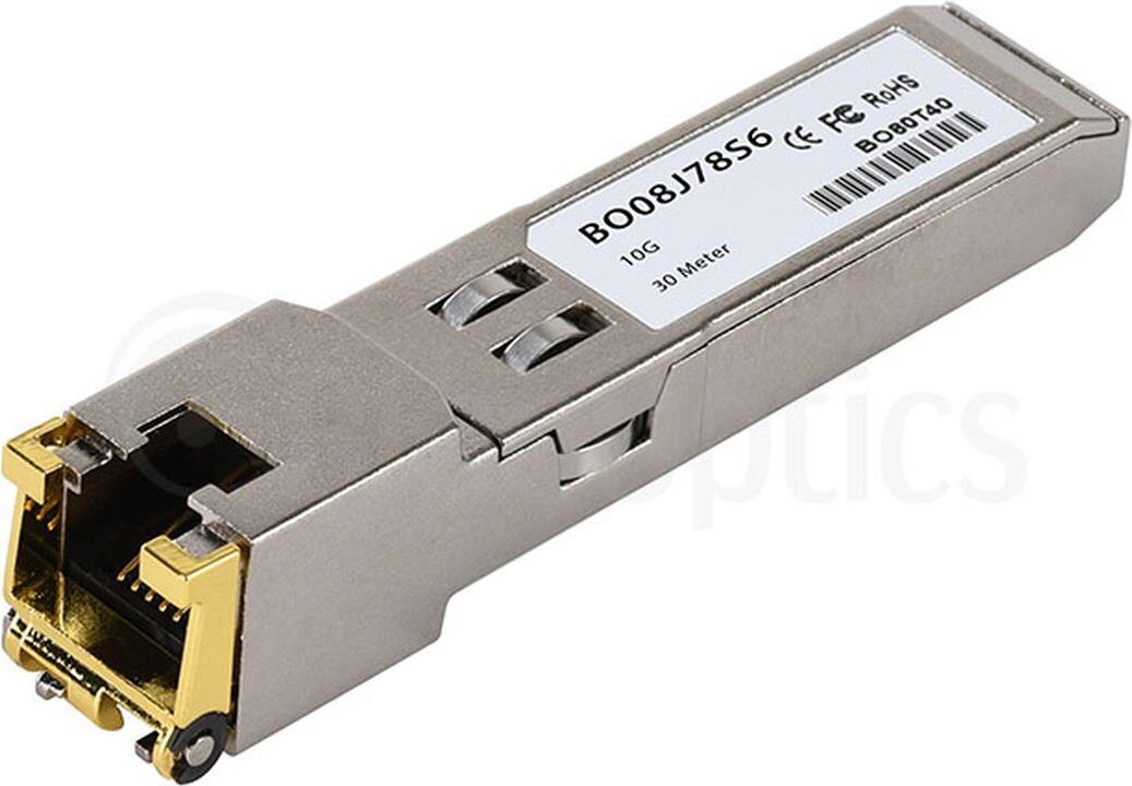 Blueoptics SFP-10G-T-SP-BO Network transceiver module copper 10000 MBITS RJ-45 (SFP-10G-T-SP-BO)