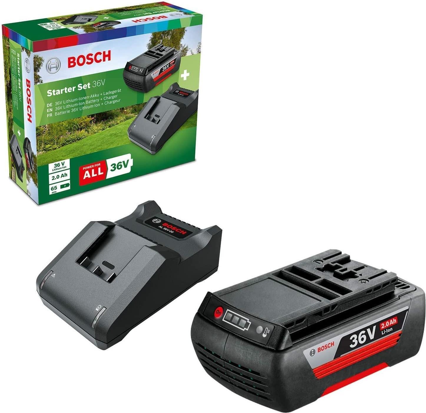 Bosch Starter Set 36V - Battery charger     Battery - Li-ion - 2 AH - 2 A (F016800609)