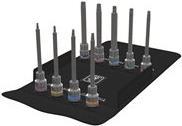 Wera 8767 C HF 3 - Fl�Gel-Torx-Schlüstsel - T20.T27.T30.T45.T50.T55.T60 - metallic - steel CE -