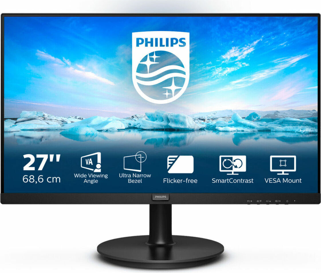 Philips V-Line 271V8L - LED monitor - 686 cm (27) - x 1080 Full HD (1080p) @ 75 Hz - - 250 CDM�