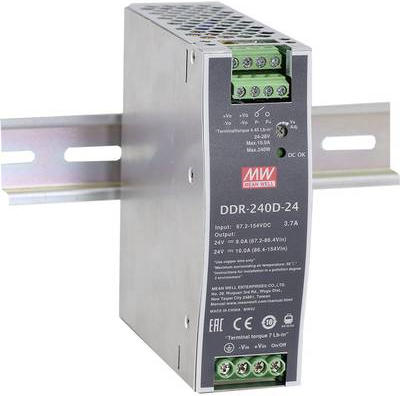 Mean Well DDR-240D-24 power supply \\u0026 voltage converter (DDR-240D-24)
