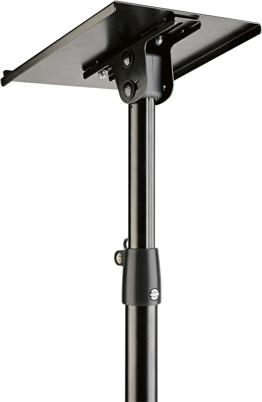 Knig \\u0026 Meyer 26754 hall steel black loudspeaker holder (26754-000-55)