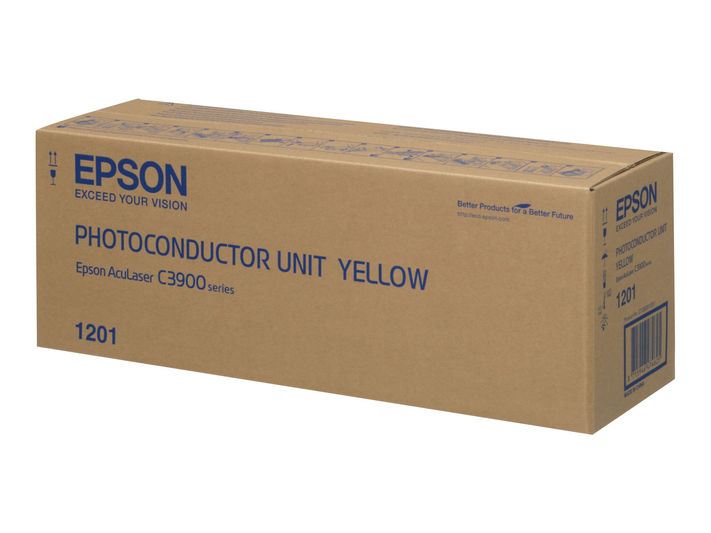 Epson - photo ladder unit yellow - 30000 pages - aculaser c3900dn. C3900N. C3900TN. CX37dnf. CX37DTN. CX37DTNF (C13S051201)
