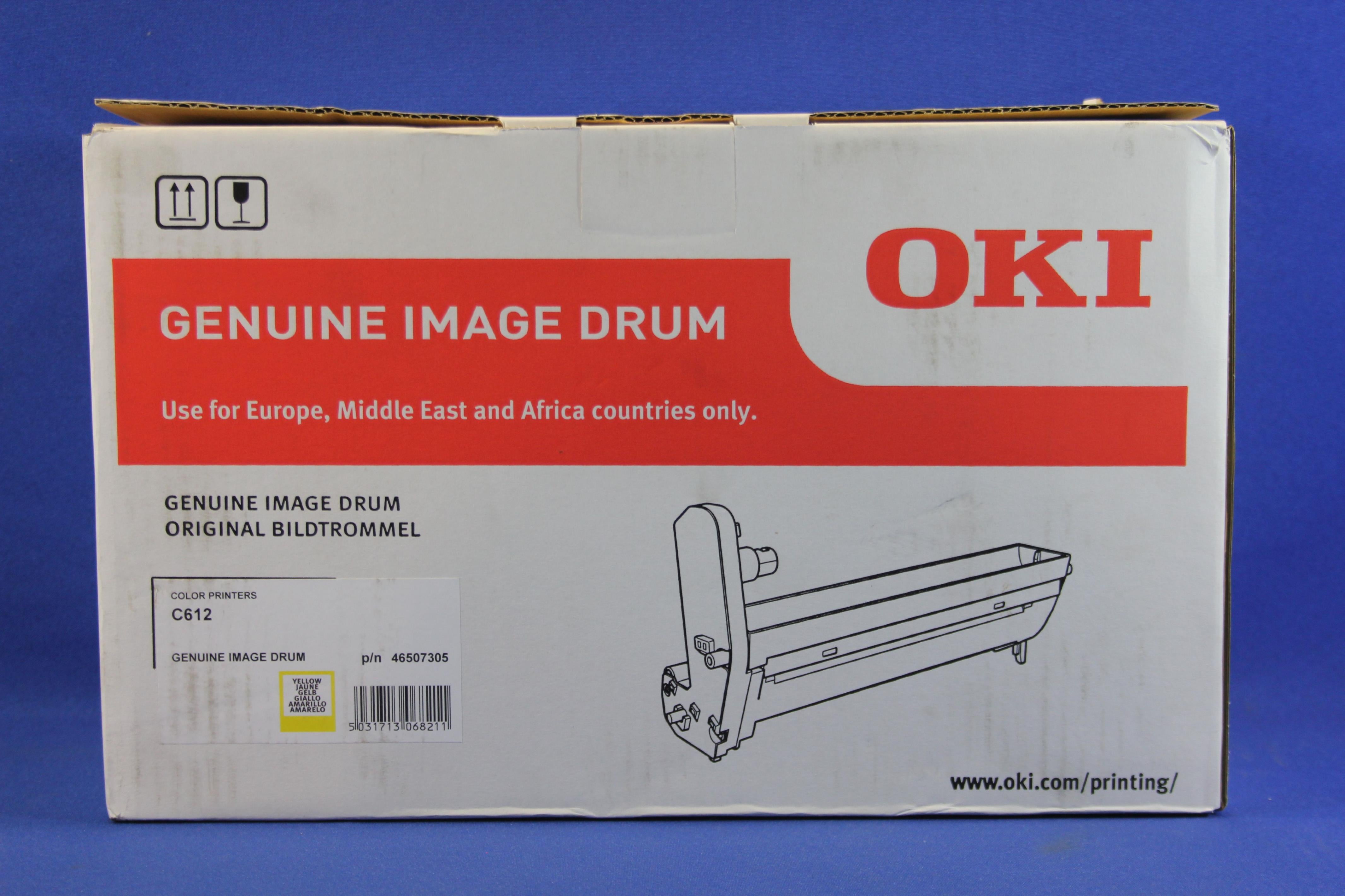 OKI - yellow - drum kit - for C612dn. 612n (46507305)