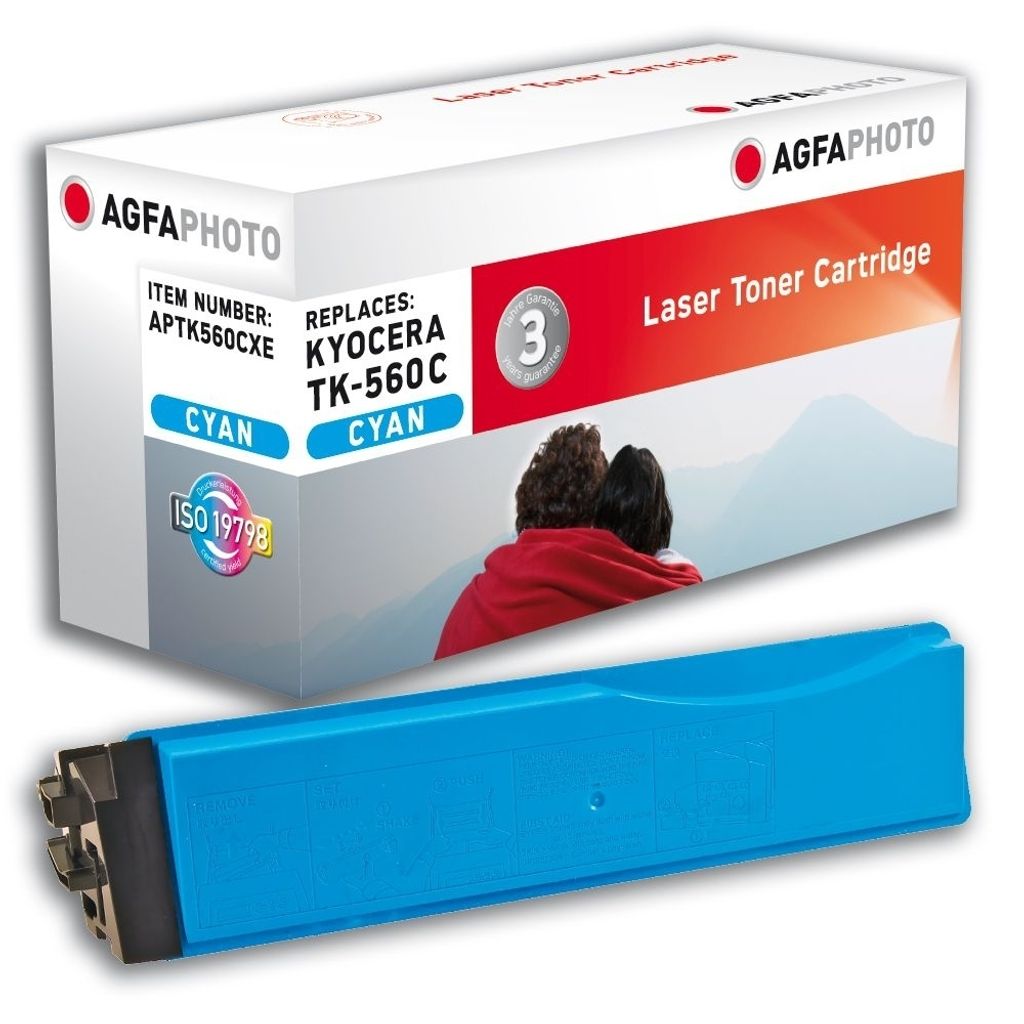 Agfaphoto aptk560cxe. 2000 pages. Kyocera. Cyan