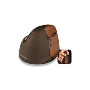 Evoluent Verticalmouse 4 Small - Maus - Follow right-wing - optical - buttons - wireless - 24 GHz - wireless sensitive (USB)