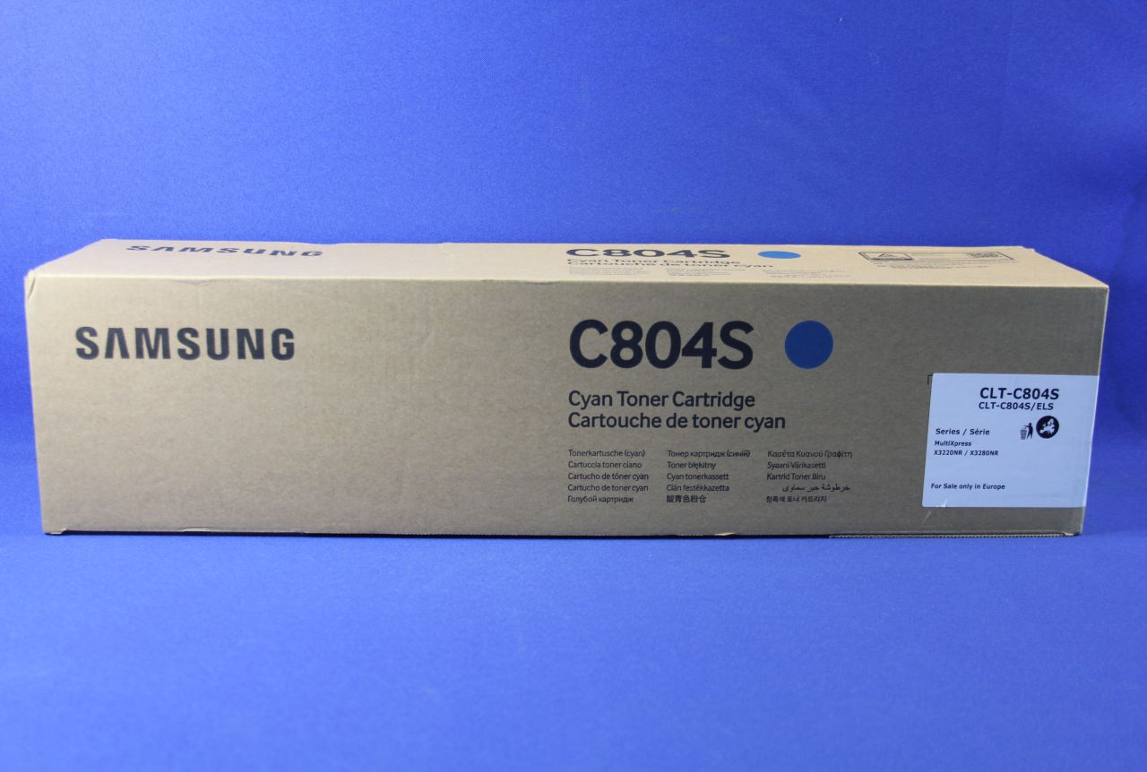 Samsung CLT-C804S - cyan - original - toner cartridge - for Multixpress X3220Nr. X3280Nr