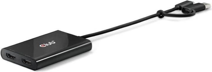 Club 3D adapter USB-C USB A 2x HDMI 4KA60HZ StBU Retail - adapter - digital data (CSV-1475)