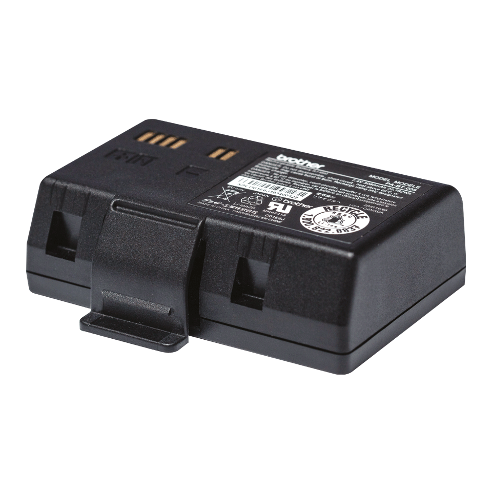 Brother PA-BT-009 - printer battery (standard) - 1 x lithium-ion - for Ruggedjet RJ-3035b. RJ-3055WB