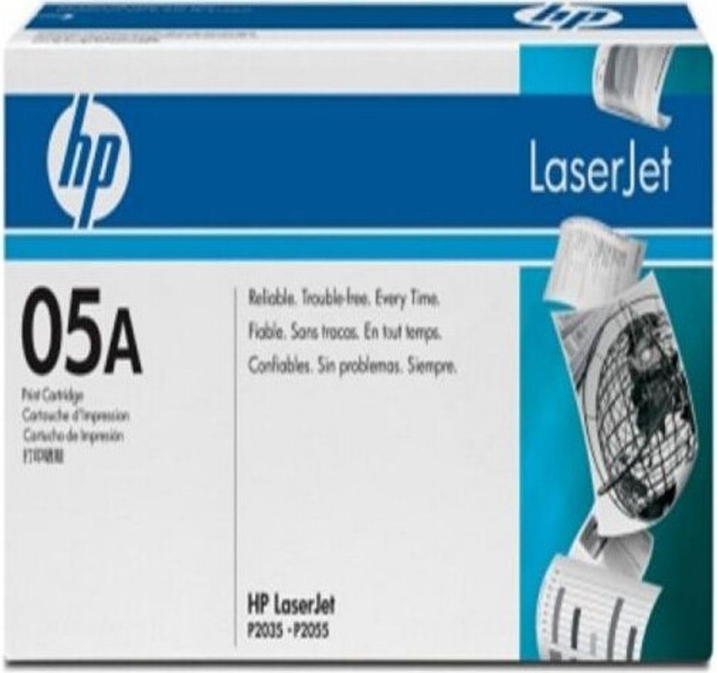 HP Toner CE505A (05a) - black - capacity 2300 pages (CE505A)