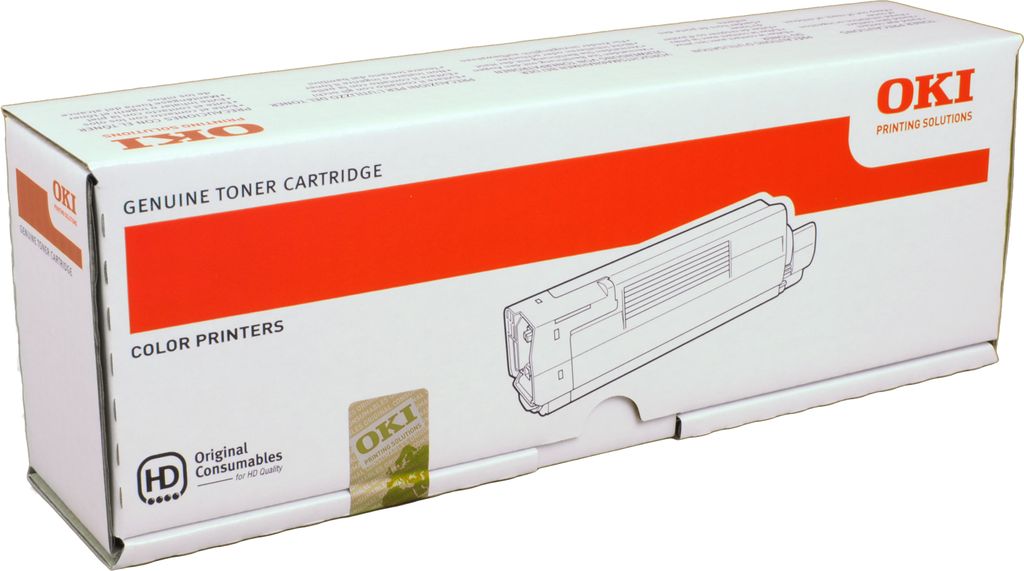 OKI toner 43865724. black for 8000 pages for C5850    C5950 (16108025)