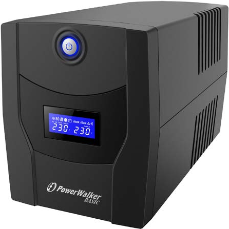 Powerwalker VI 1500 STL Line-Interactive 1500VA 4AC output tower black interruption-free power supply (UPS) (10121076)