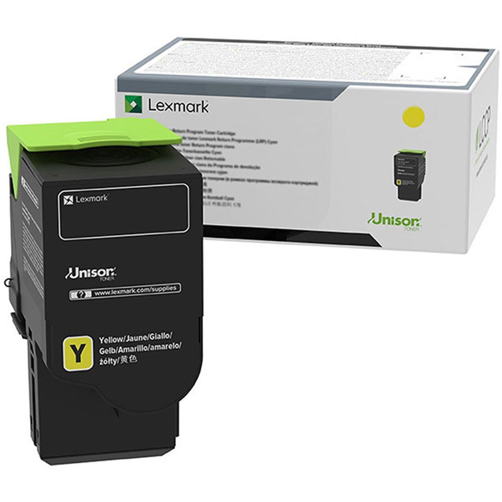 LEXMARK - High Early - Yellow - Original - Toner cartridge LCCP - LEXMARK C2425DW. C2535DW. MC2535ADWE. MC2640ADWE (C240x40)