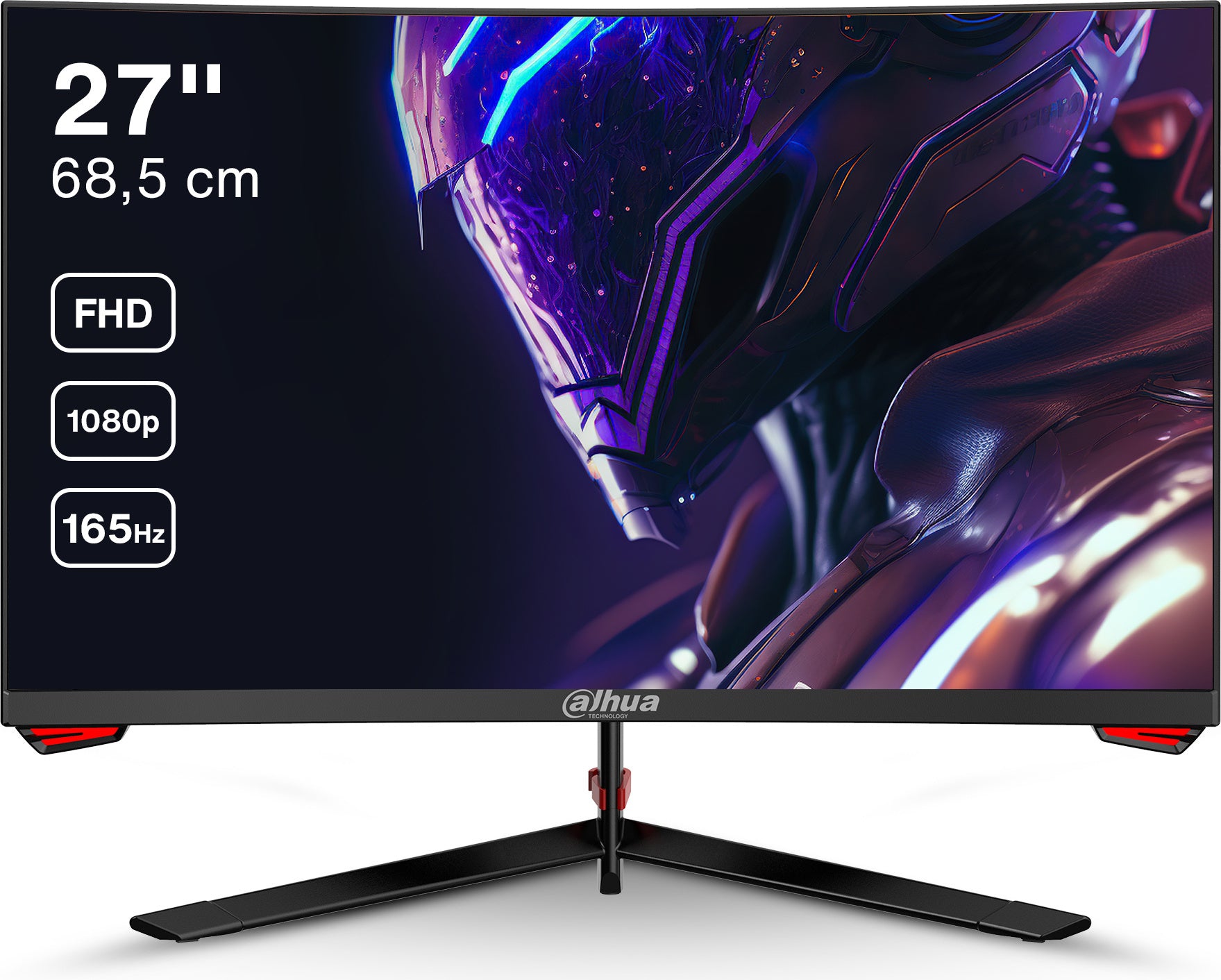 DAHUA Technology DHI-LM27-E230C LED display 68.6 cm (27) 1920 x 1080 pixel Full HD black (LM27-E230C)