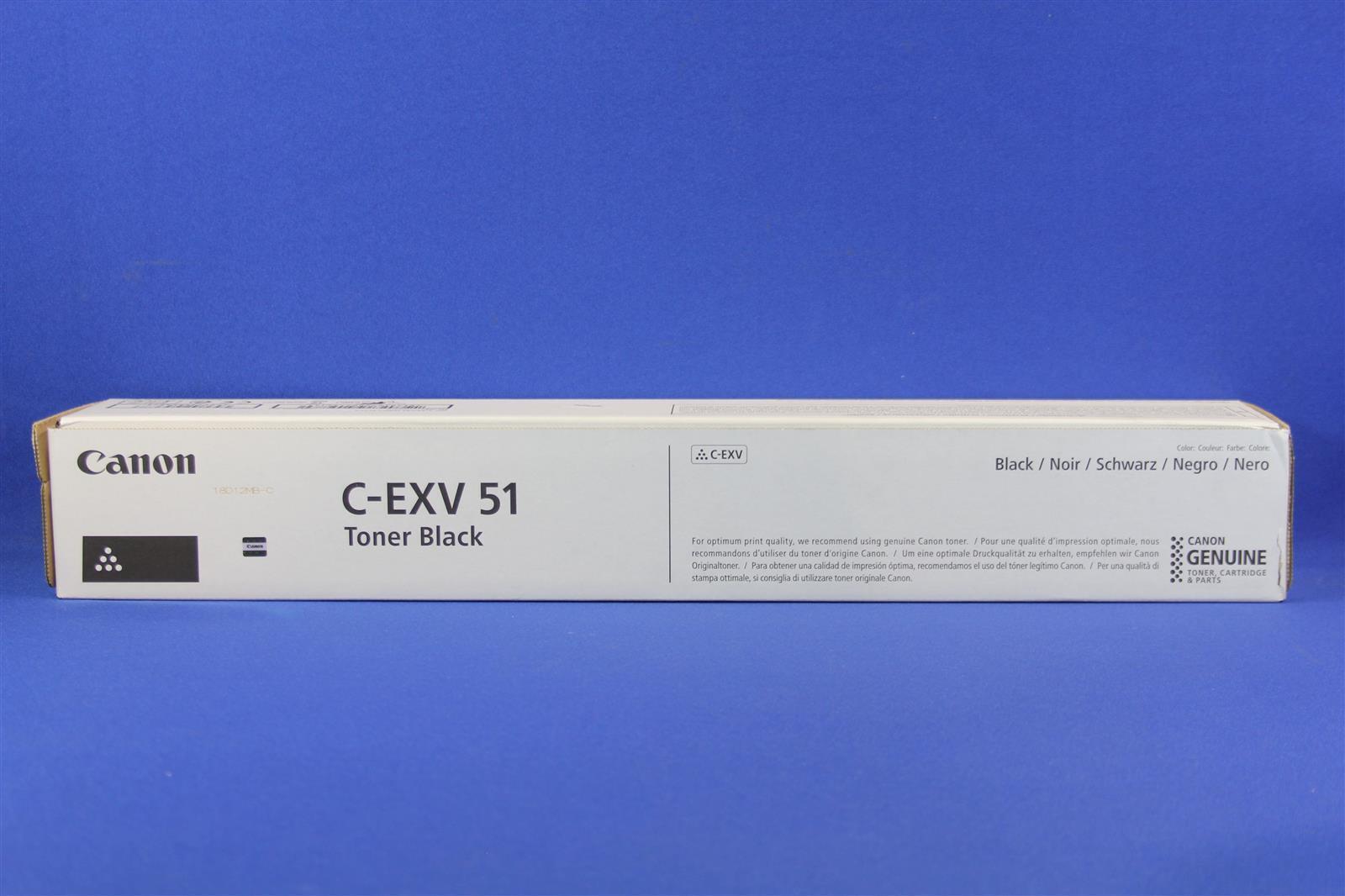 Canon Toner C-Exv51 - black - capacity 69000 pages (0481C002)