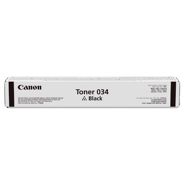 Canon 034 - black - original - toner cartridge - image class Mf810cdn. Mf820cdn. Imagerunner C1225IF (9454b001)