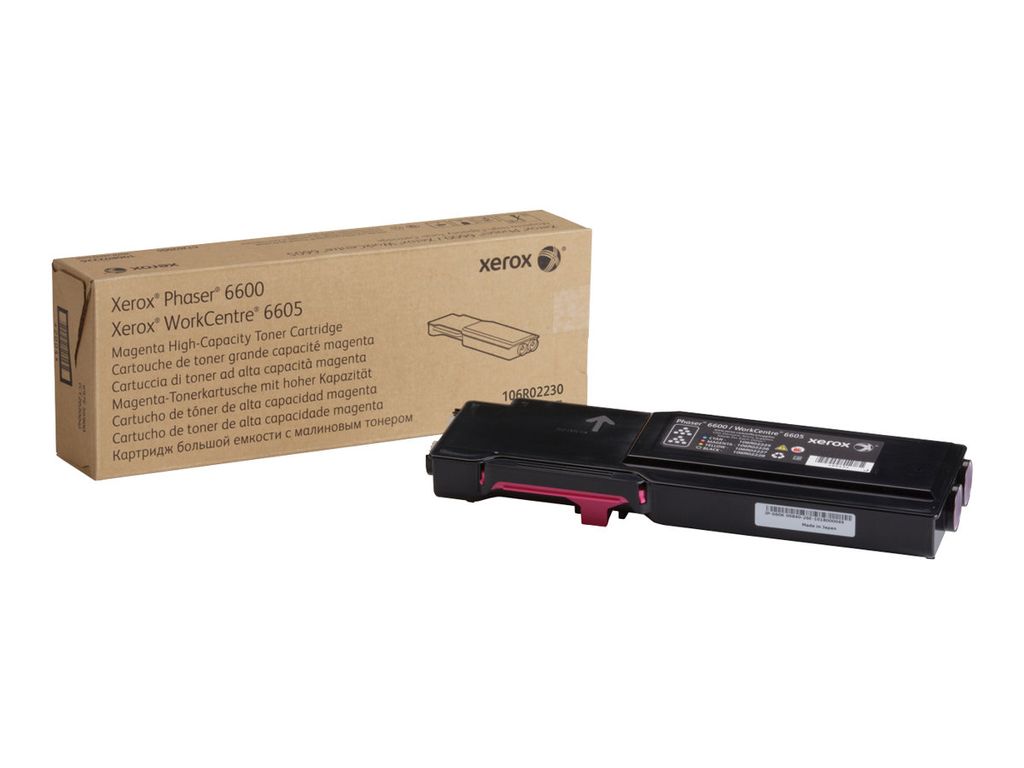 Xerox - toner cartridge - 1 x magenta - 2000 pages (106R02246)