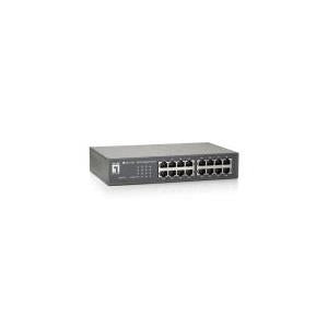 16-Port Gigabit Ethernet Switch. 101001000MBPS manufacturer Levelone (Geu-1621)