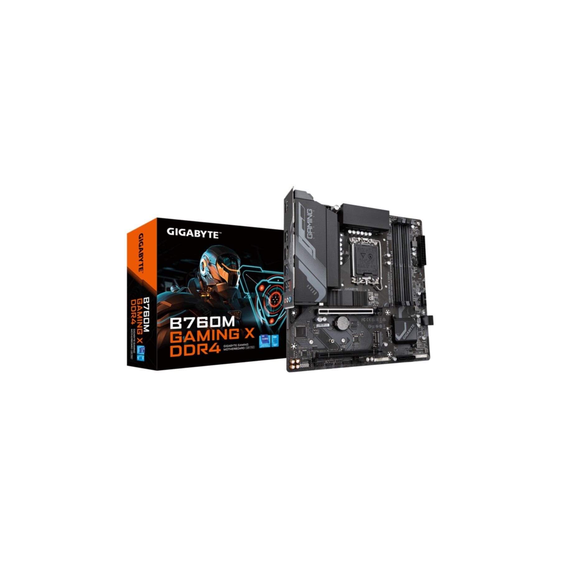 Gigabyte B760M GAMING X DDR4 - Intel - LGA 1700 - Celeron - Intel Core I3 - Intel Core I5- Intel Core i7 - Intel Core