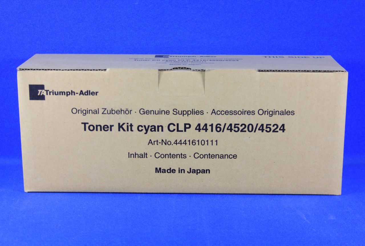 Utax - cyan - original - toner cartridge - for CLP 3416. 3520. 3524